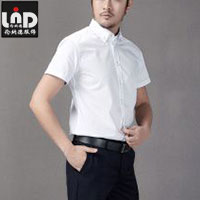 男女职业白色短袖衬衫LNDJL-CY452